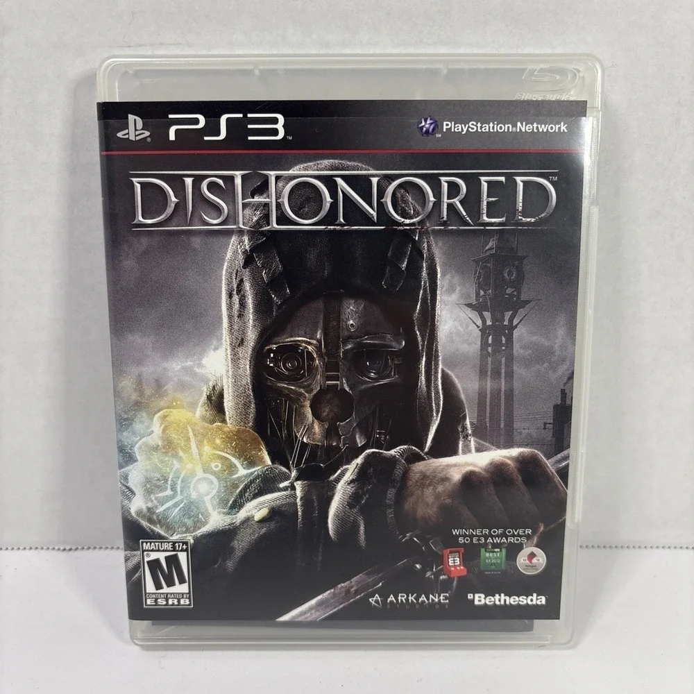 Dishonored Sony PlayStation 3 PS3 2012 Bethesda Arkane Studios Action Game CIB